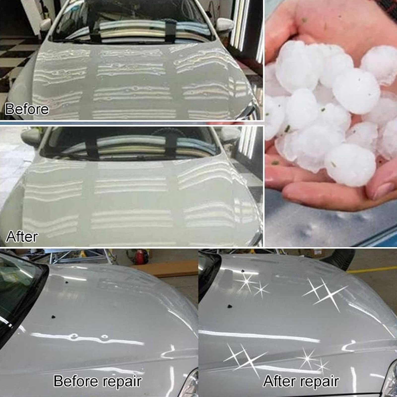 Kit De RéParation De Bosses De Voiture,1380W Outil De DéBosselage à