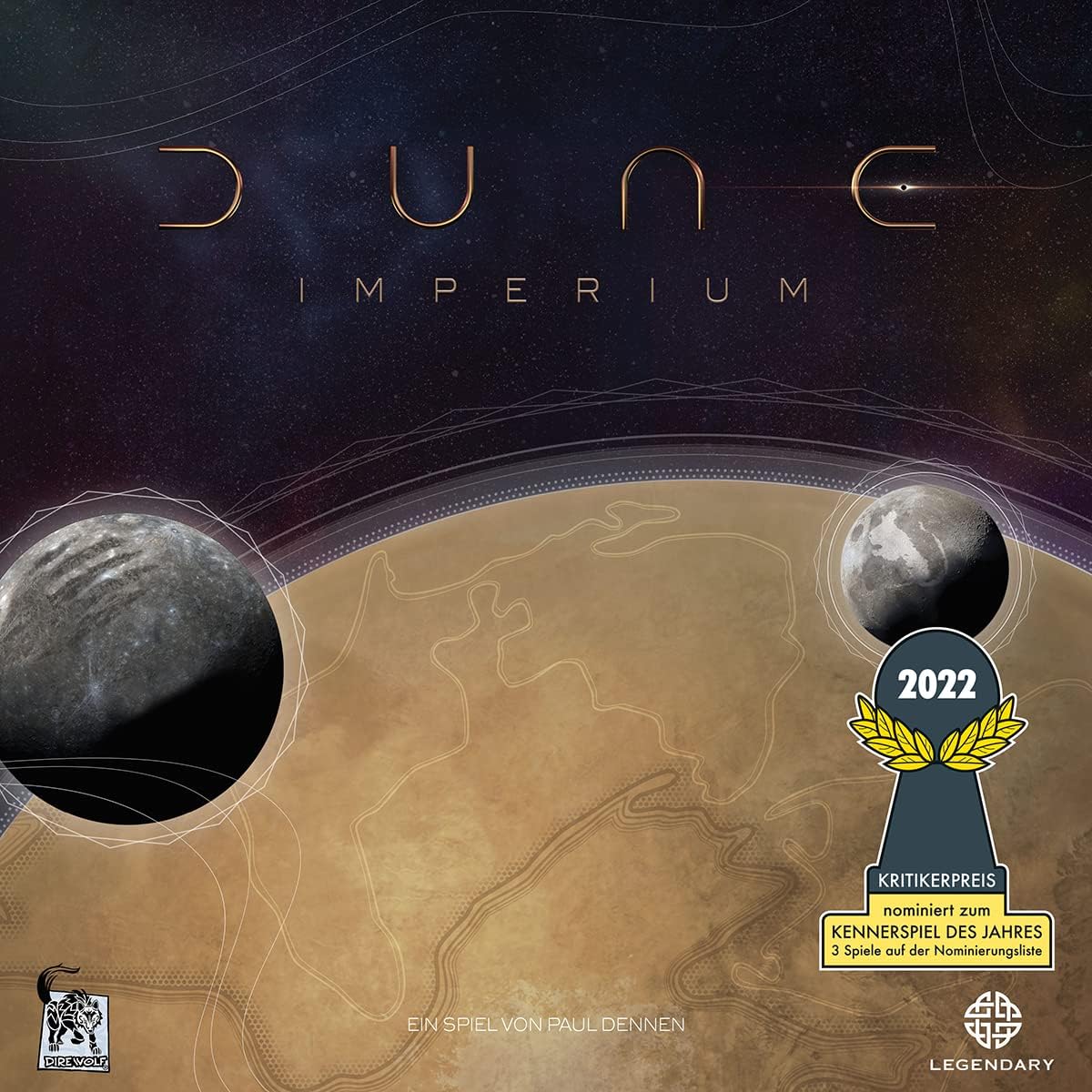 Asmodee Dire Wolf Digital, Dune: Empire, Basic Game, Nominated for Connoisseur Game of the Year 2022, Strategy Game - Image 3