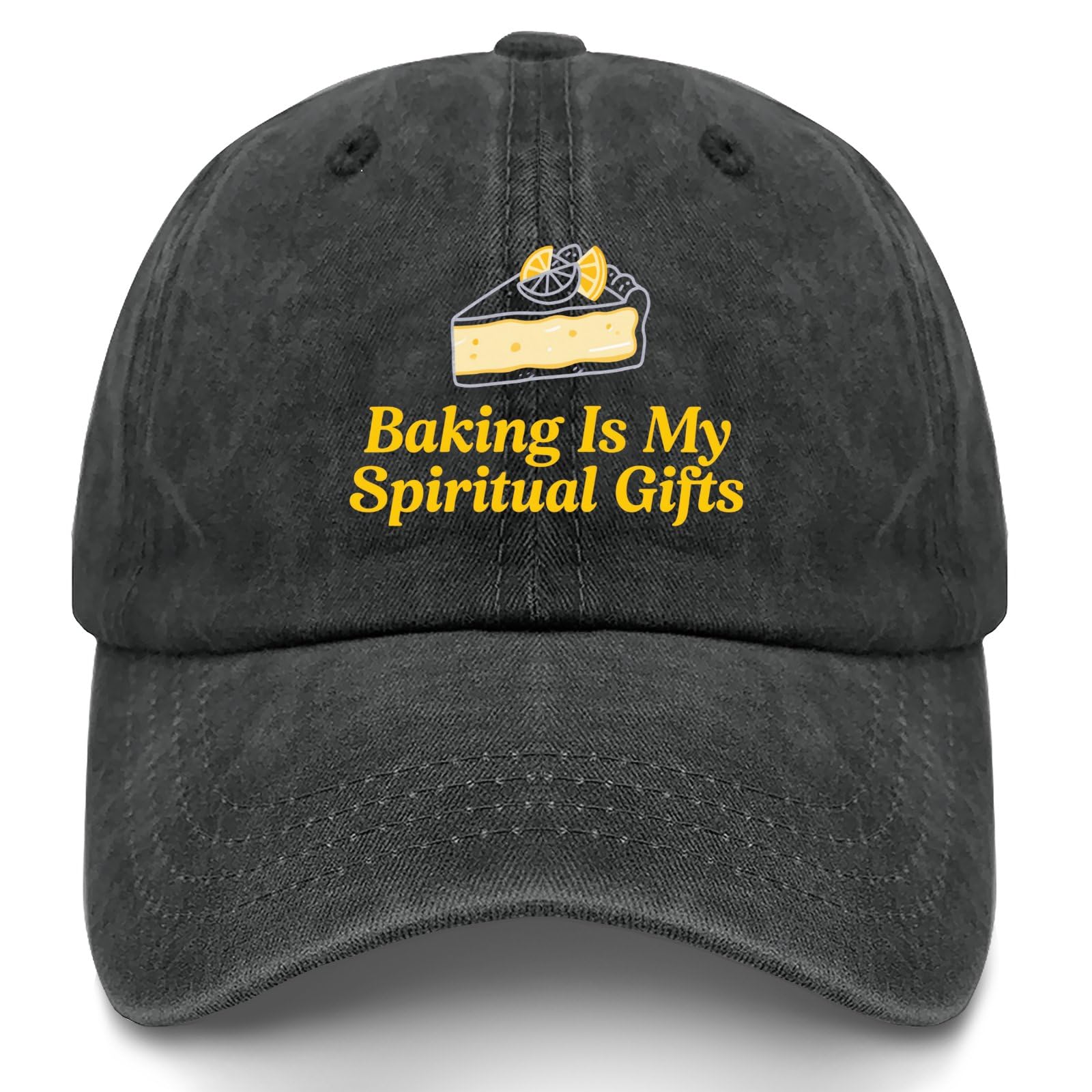 Baking is My Spiritual Gifts Lover Baker Hats for Mens Low Washed