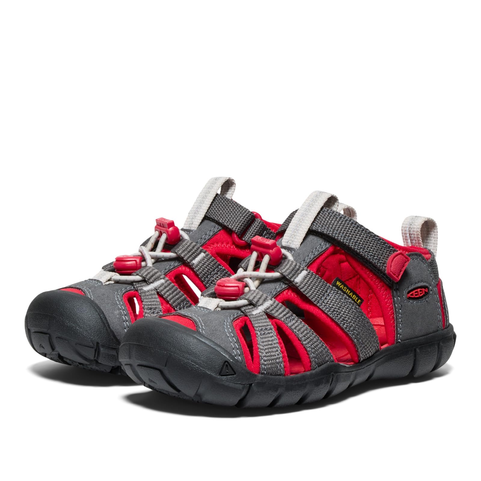 KEEN Seacamp II CNX Sandały, magnes/czerwony dywan, 8 UK dziecko, Magnes czerwony dywan, 26 EU
