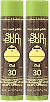Vista 11 de Sun Bum Bálsamo labial de granada con protección solar SPF 30, aloe vera hidratante y vitamina E, vegano y libre de crueldad, protección labial