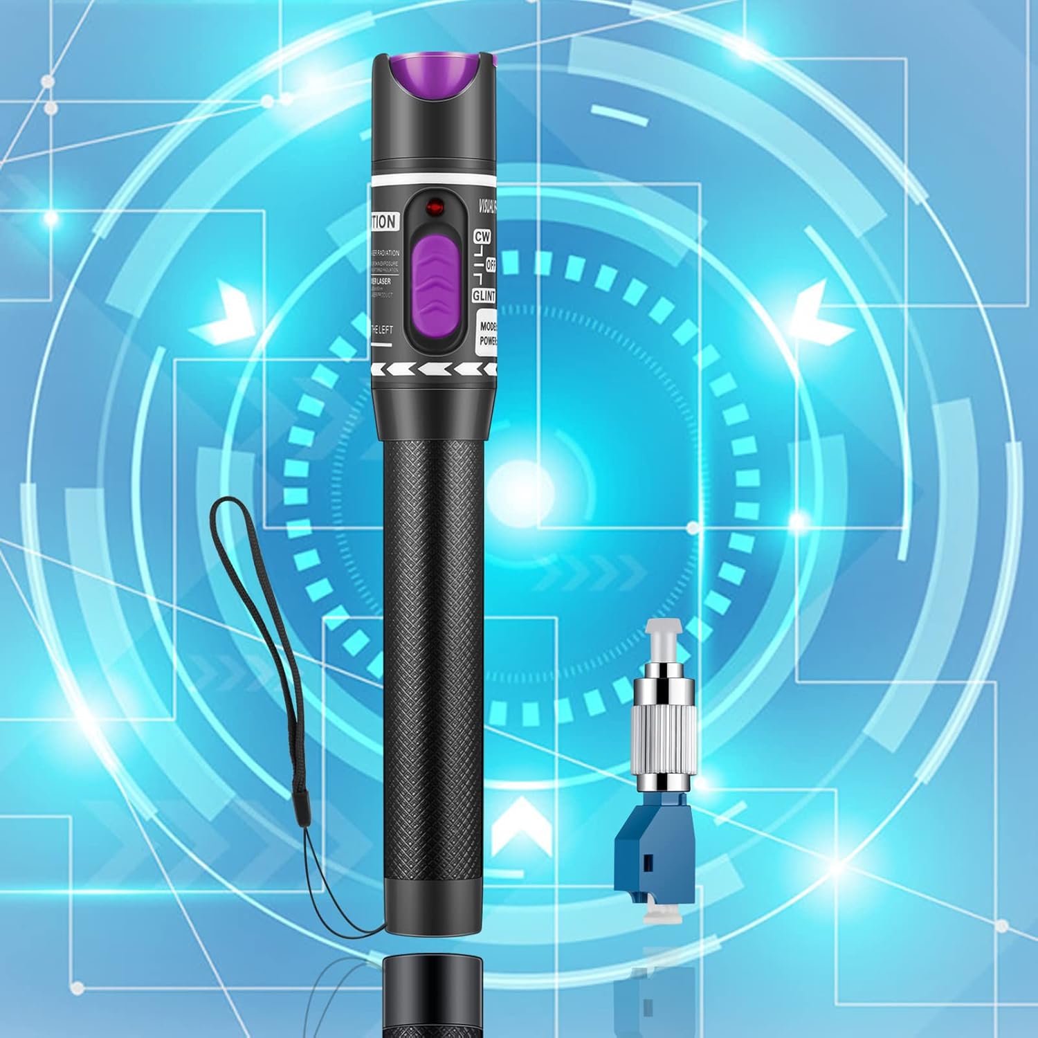 FYBOPTWU 1pc Visual Fault Locator 30MW 30KM VFL Fiber Tester Kit