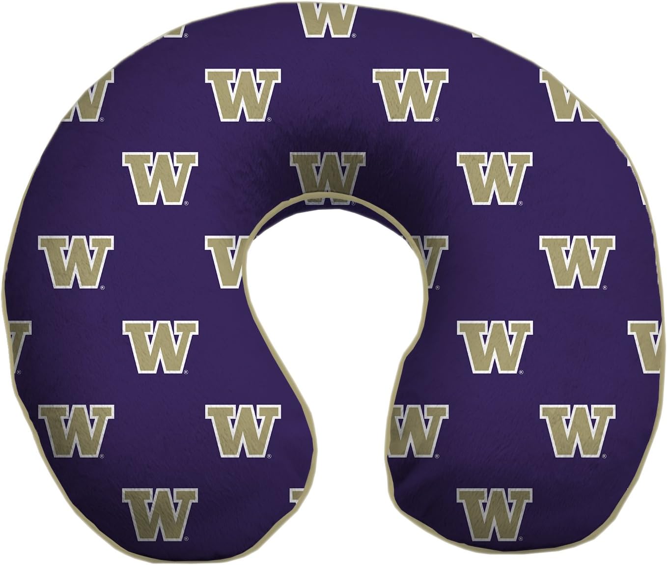 Pegasus Sports NCAA Unisex-Adult Memory Foam Travel Pillow