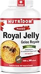 Nutridom Royal Jelly 1000 mg, sans OGM, sans gluten, sans lait et sans soja, fabriqués au Canada (60 Softgels)