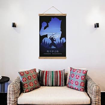 竈門炭治郎 名刺入れ 駿河屋 - 等身大布ポスター 嘴平伊之助