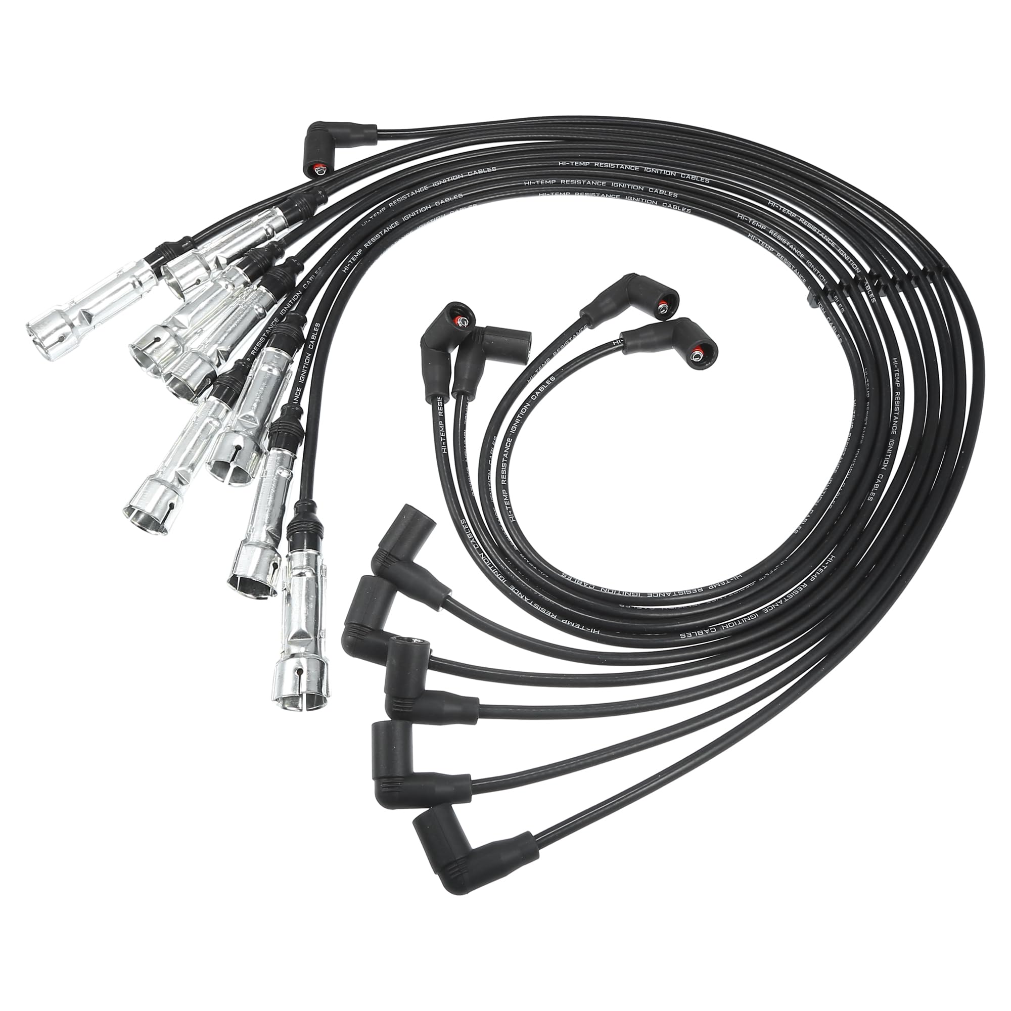 QUARKZMAN Cavi Bobina Accensione Candele per Auto per Mercedes-Benz 380 500 SE SEL 3.8L 4.9L No.1161501219/1161501319 - Confezione da 9