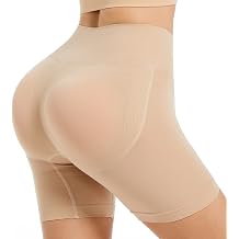 Padded Underwear for Women Butt Lifter Seamless Booty Pads Butt Enhancer Panties Lace Shapewear Boyshorts