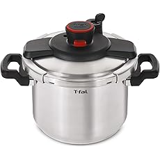 ClipsoMinut Easy + Blue 9L Folding Handles Cocotte-minute® Induction Book of 100 Recipes Stainless Steel Cooking Pot Made in France Easy to use, Made in France