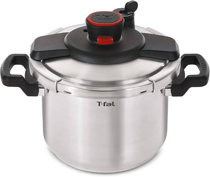 T-fal Clipso 8-quart stainless stovetop pressure cooker