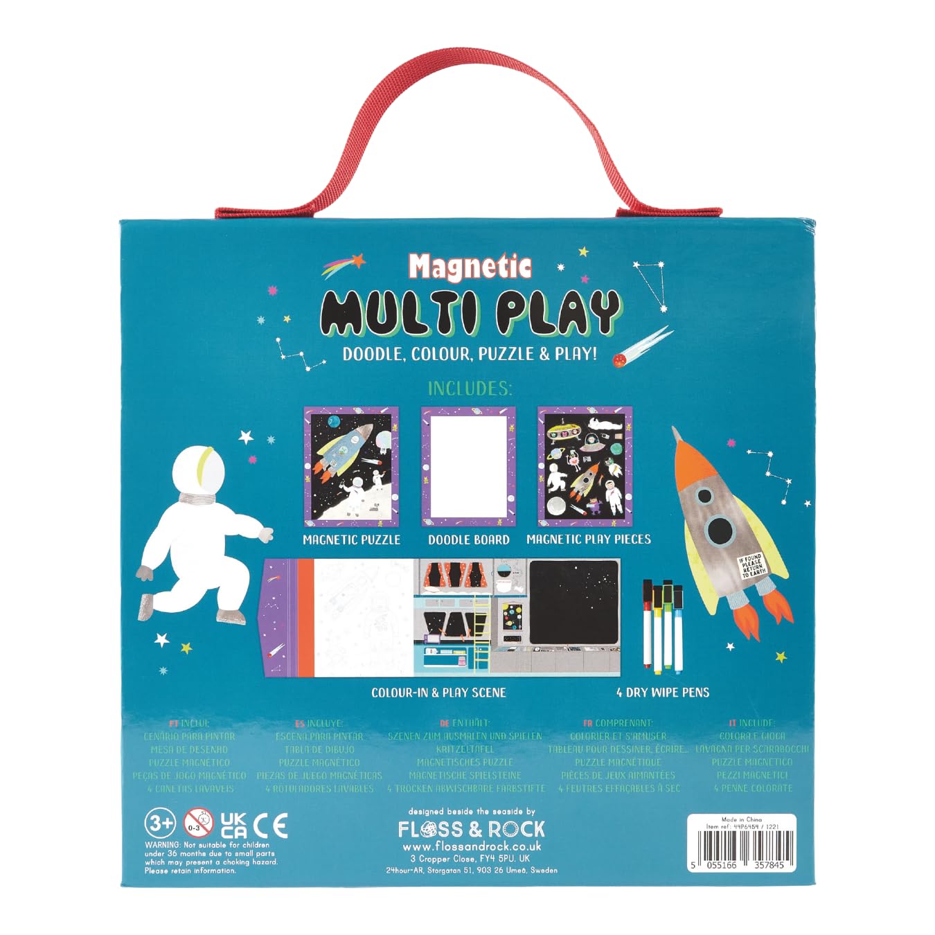 Amazon.com: Floss and Rock Magnetic Multi Play - Space : Toys & Games