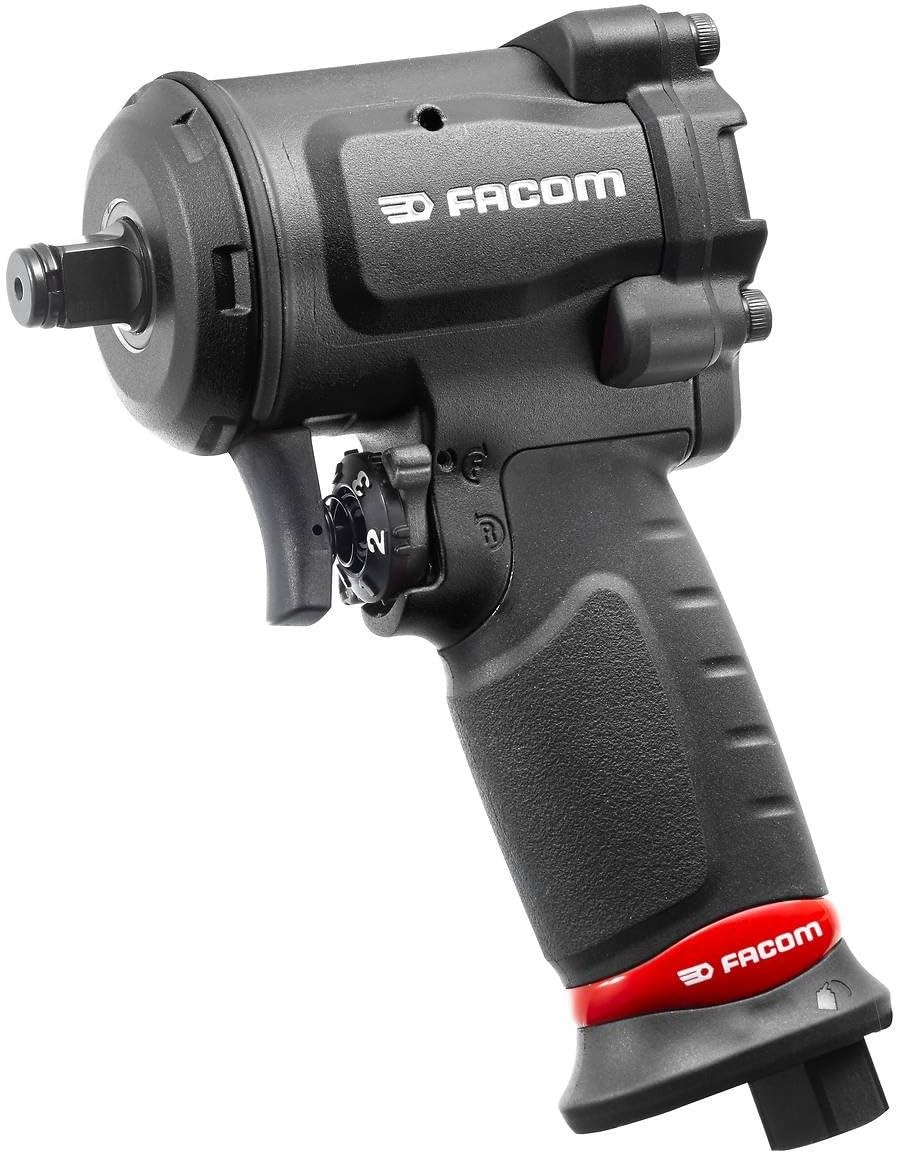 Facom NS.1600F Micro Composite Air Impact Wrench, 861Nm, 1/2" Drive