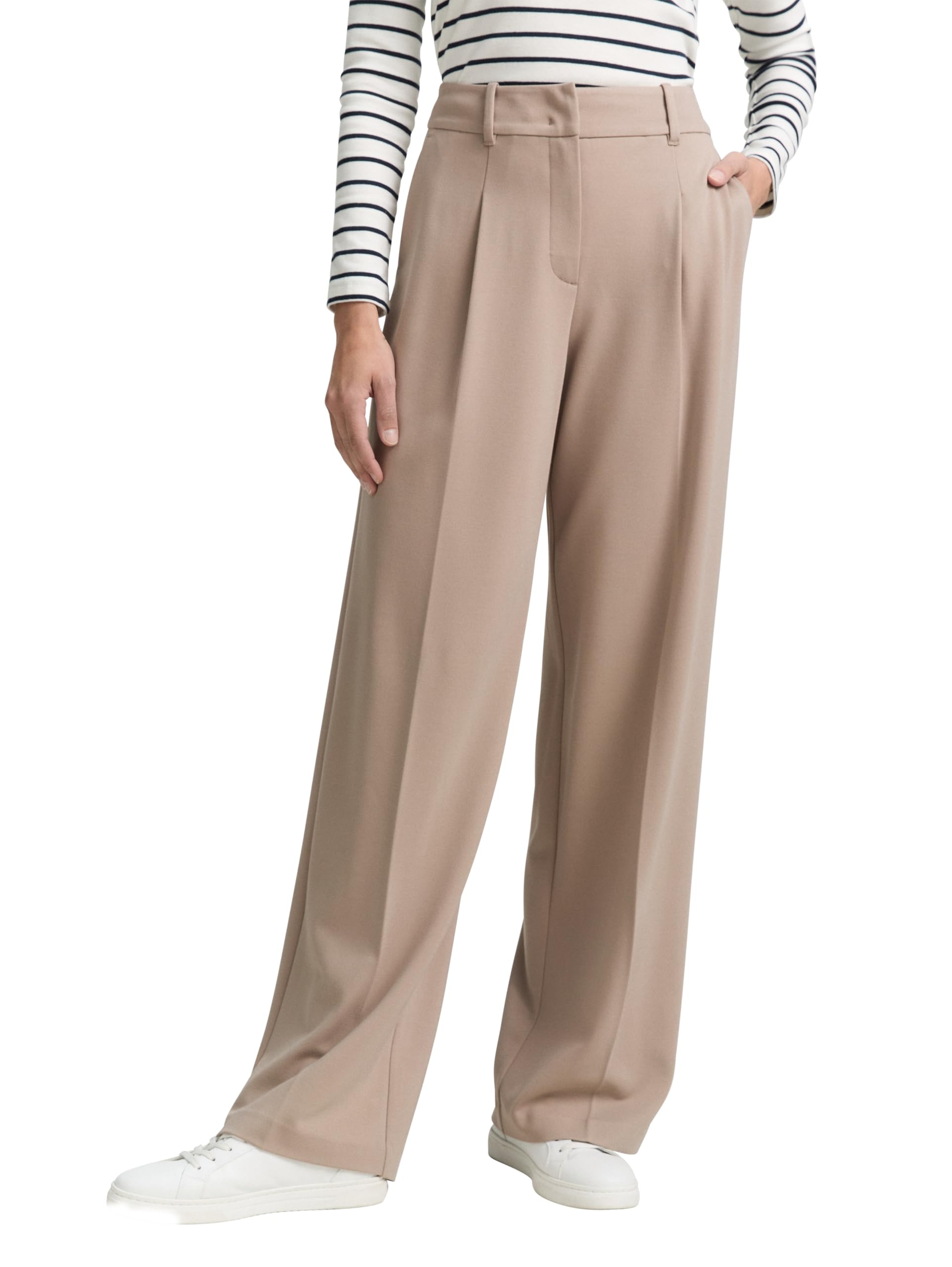 Tom Tailor Damen TTLEA Wide Leg Hose