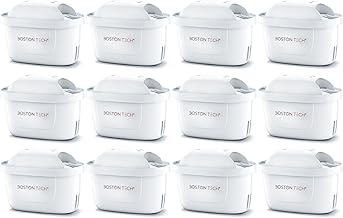 12 Filtres à Eau HydroPure® | Compatibles avec carafes Brita Maxtra/Maxtra+, Marella, PerfectFit, Basics | Filtrent PFAS, PFOA, PFOS, chlore, calcaire, métaux lourds | Certifiés TÜV SÜD