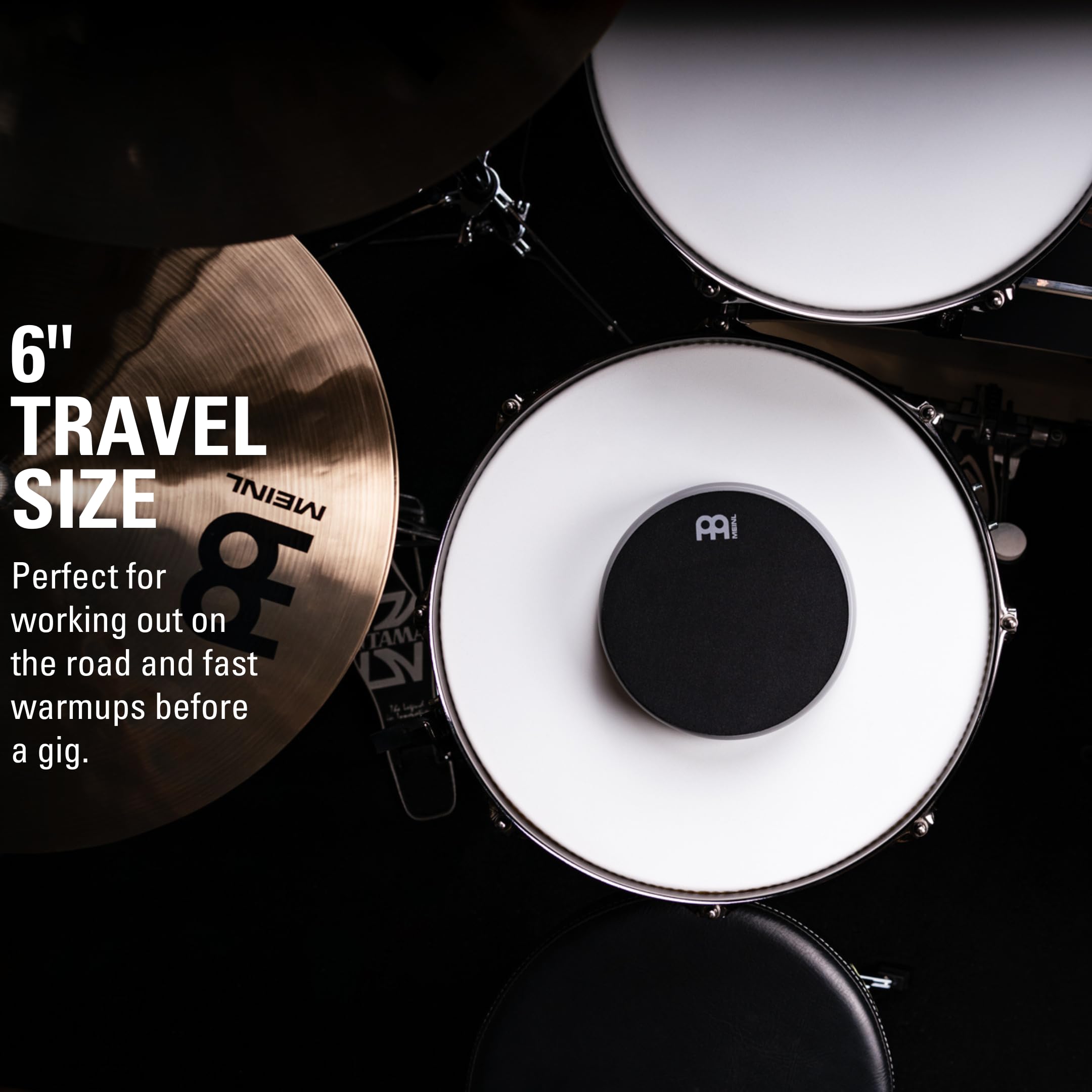 MEINL Cymbals 6" Double Sided Pad - Gray