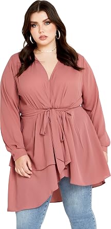 City Chic Womens Apparel Womens City Chic Plus Size Top Shibara