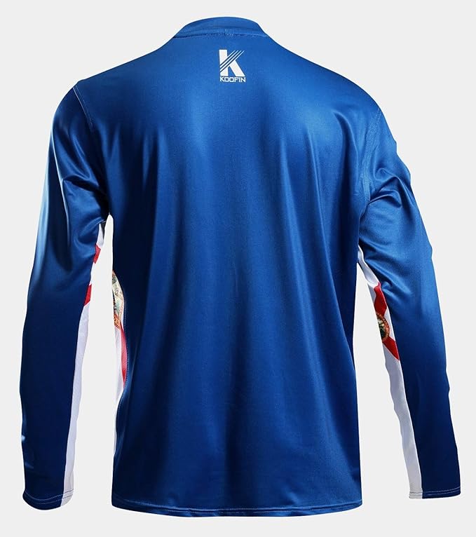 KOOFIN GEAR Performance Fishing Shirt Vented Long Sleeve Sunblock Shirt  with Mesh, Black,S : Clothing, Shoes \u0026 Jewelry - Amazon.com