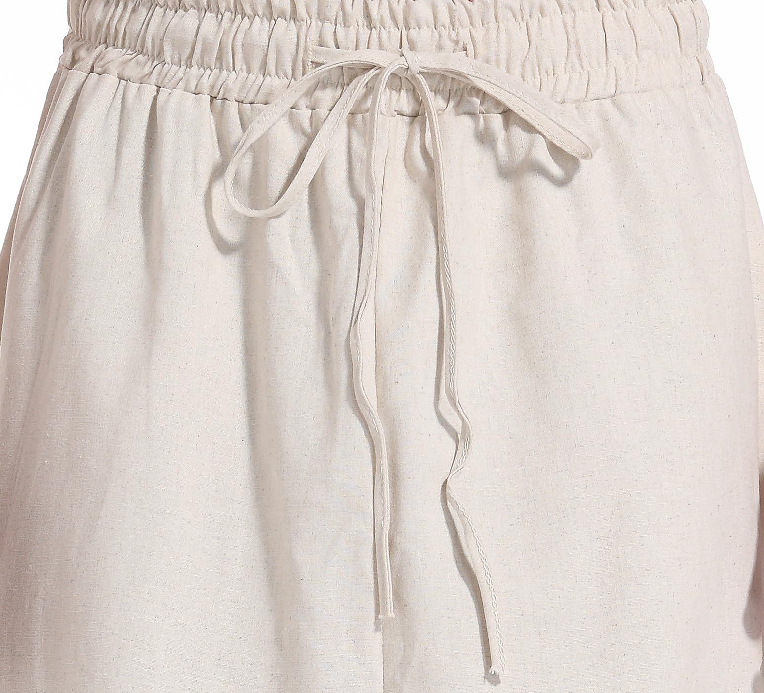 AITFINEISM, Pantaloni harem da uomo, comodi, con vita elasticizzata, alla moda, in tinta unita, casual, in stile hippie, per yoga