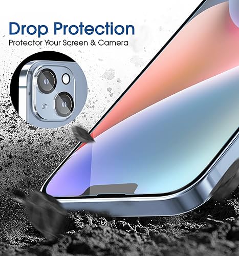 Vista 68 de amFilm Paquete de 2 protectores de pantalla de vidrio OneTouch para iPhone 11 Pro Max (6.5 pulgadas) con kit de fácil instalación