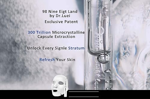 Miniatura 4 de 98 NINE Ocho LAND Sheet Máscara facial Hidratante Cuidado Hidratante Calma Belleza para todo tipo de piel  Paquete de 3 Caja de regalo