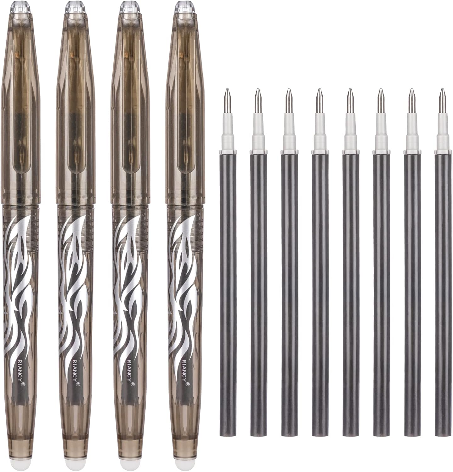 Rocketbook Erasable Pens Black Ink Gel Pens for Writing 0.5mm Fine