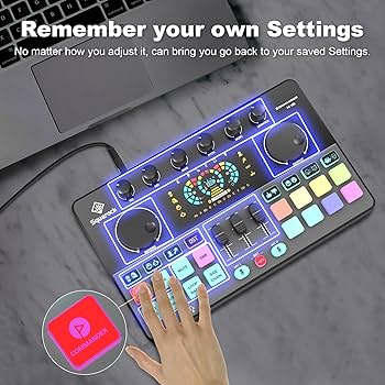 Commander M100 オーディオインターフェイス Amazon.co.jp: Squarock ポッドキャスト機器セット オーディオ