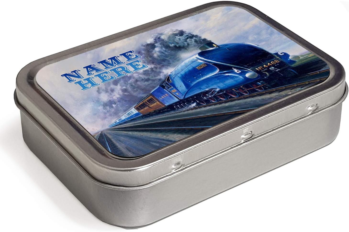 Toothpaste Box Train KRAFTYGIFTS Personalised Mallard Steam Train 2oz Tobacco Tin | Baccy ...
