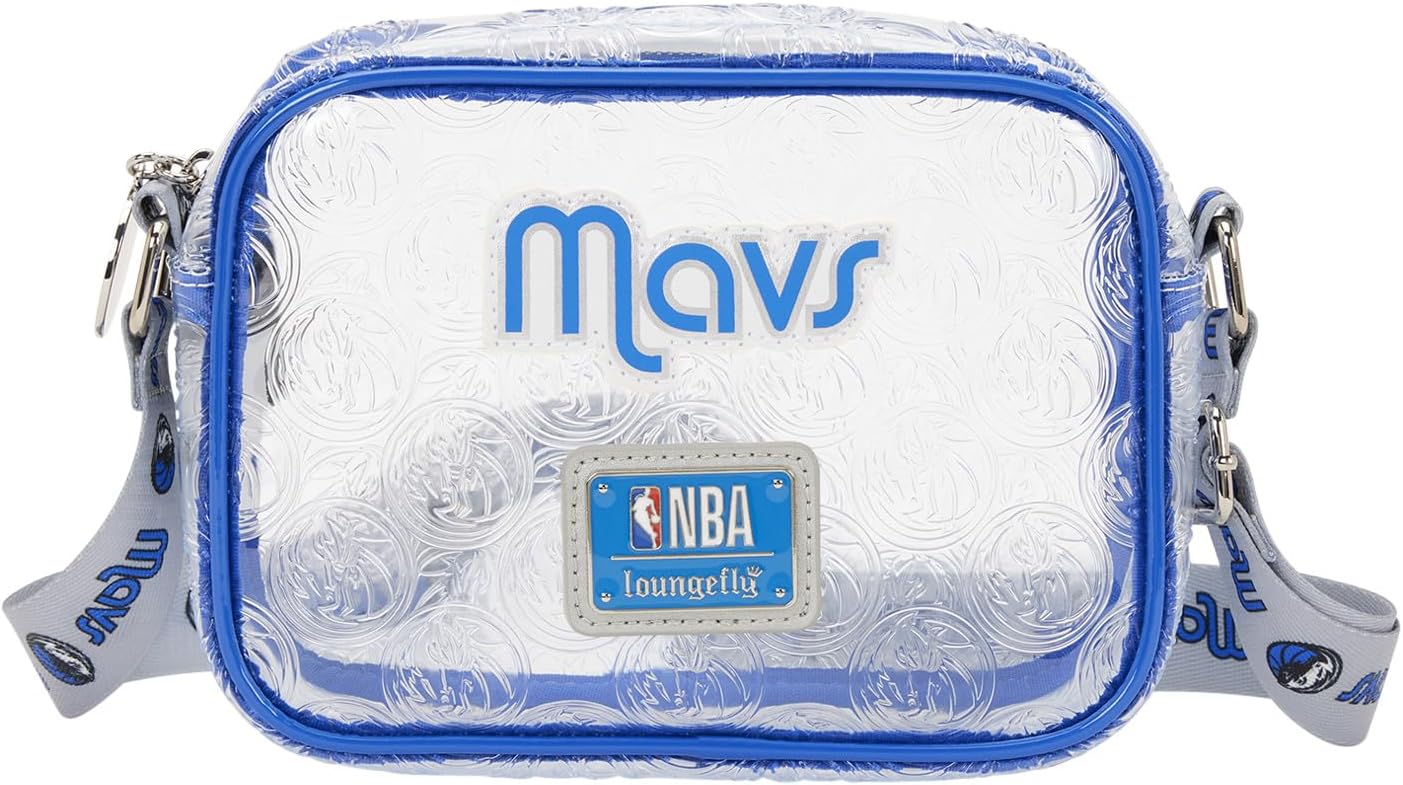 Loungefly NBA Dallas Mavericks Clear Crossbody Bag