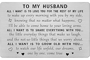 TANWIH Gifts: Unique Sweet Card & Personalized Gifts for Husband