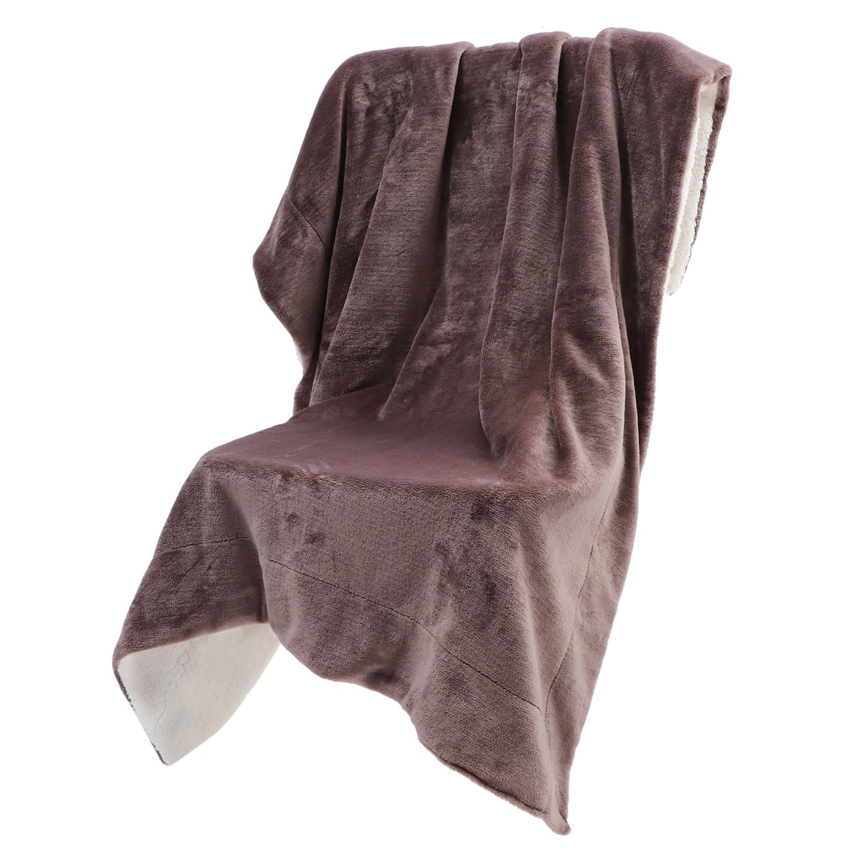 Manta de pelo gruesa y térmica Alipis para siesta