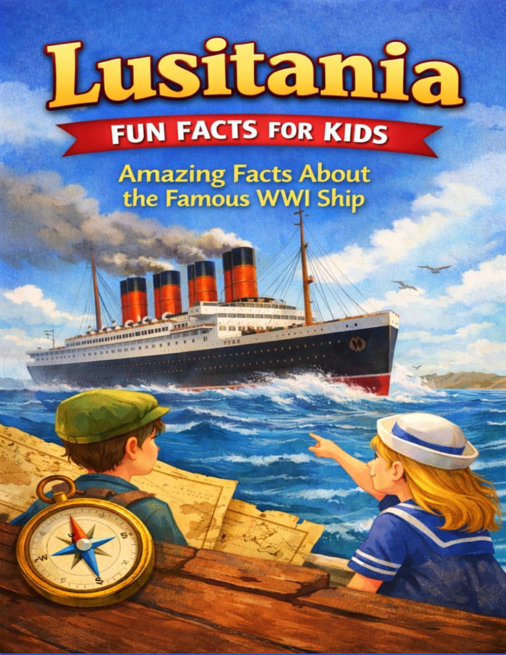 Lusitania Fun Facts for Kids: Amazing Facts About the Famous WWI Ship (Famous Atlantic Ocean Liners and Voyages)