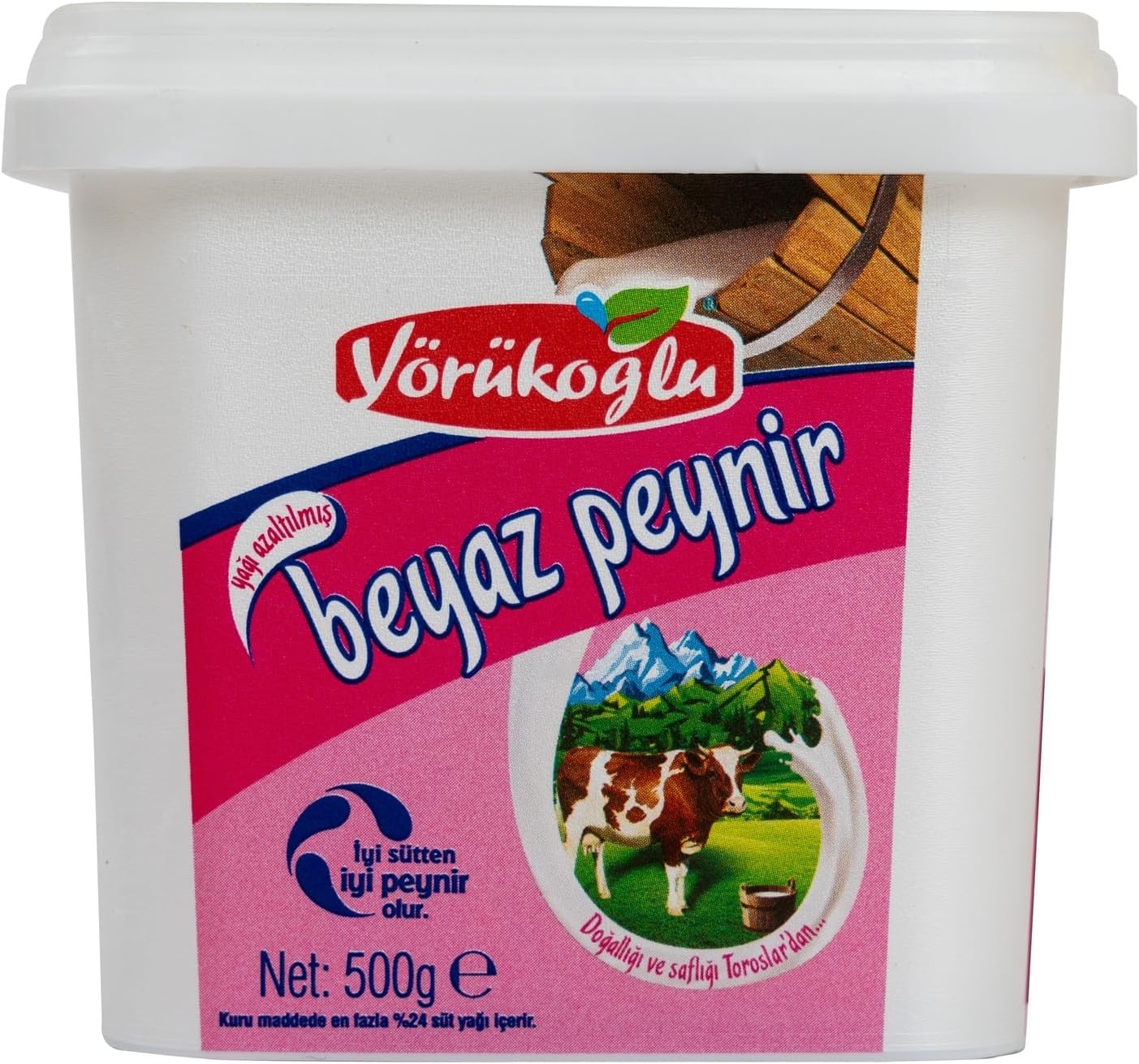 yorukoglu white cheese Light 500g