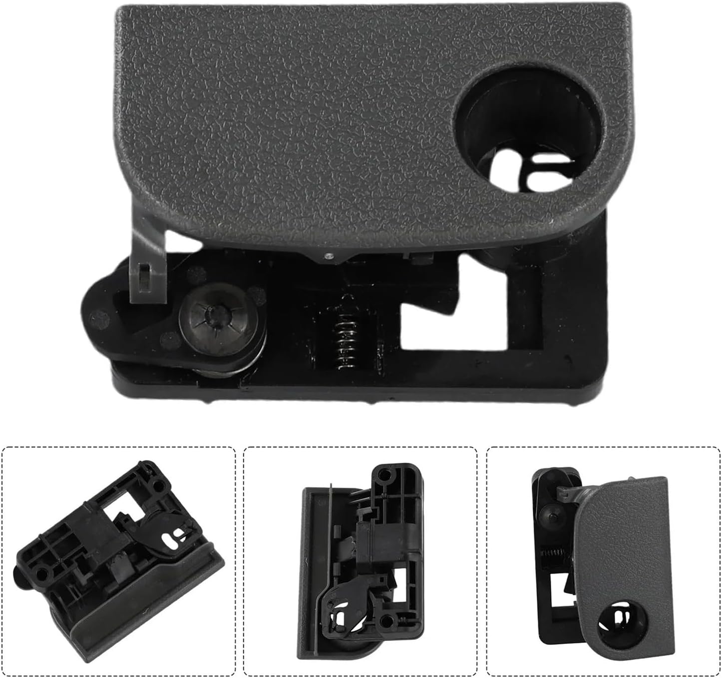 Car Glove Box Lock Latch Lid Handle Fit for Nissan X-Trail T30 68630-EQ300 Black Glove Box Lock Lid Assembly Accessorie