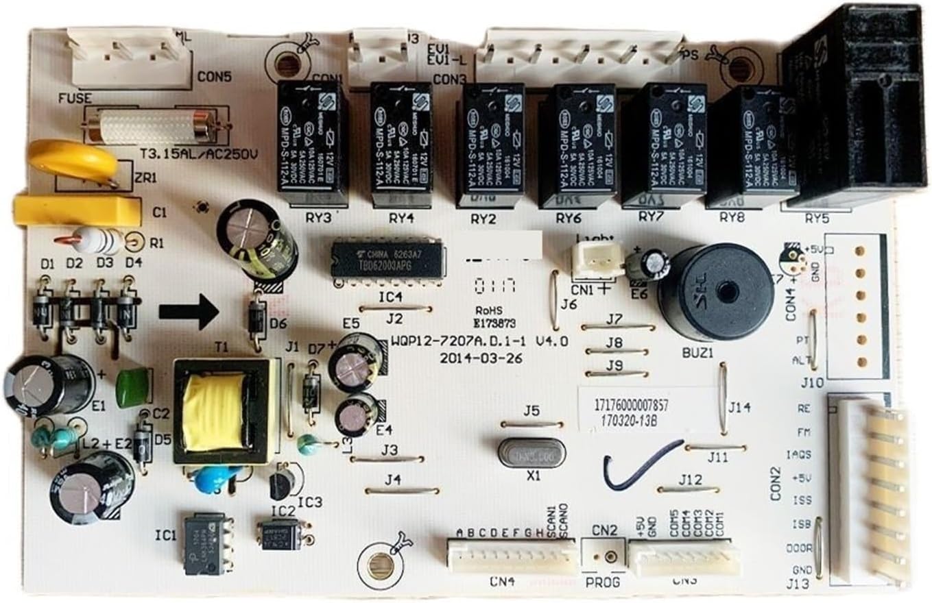 Dishwasher Motherboard Control Board For WQP12-7207A.D.1-1 V4.0