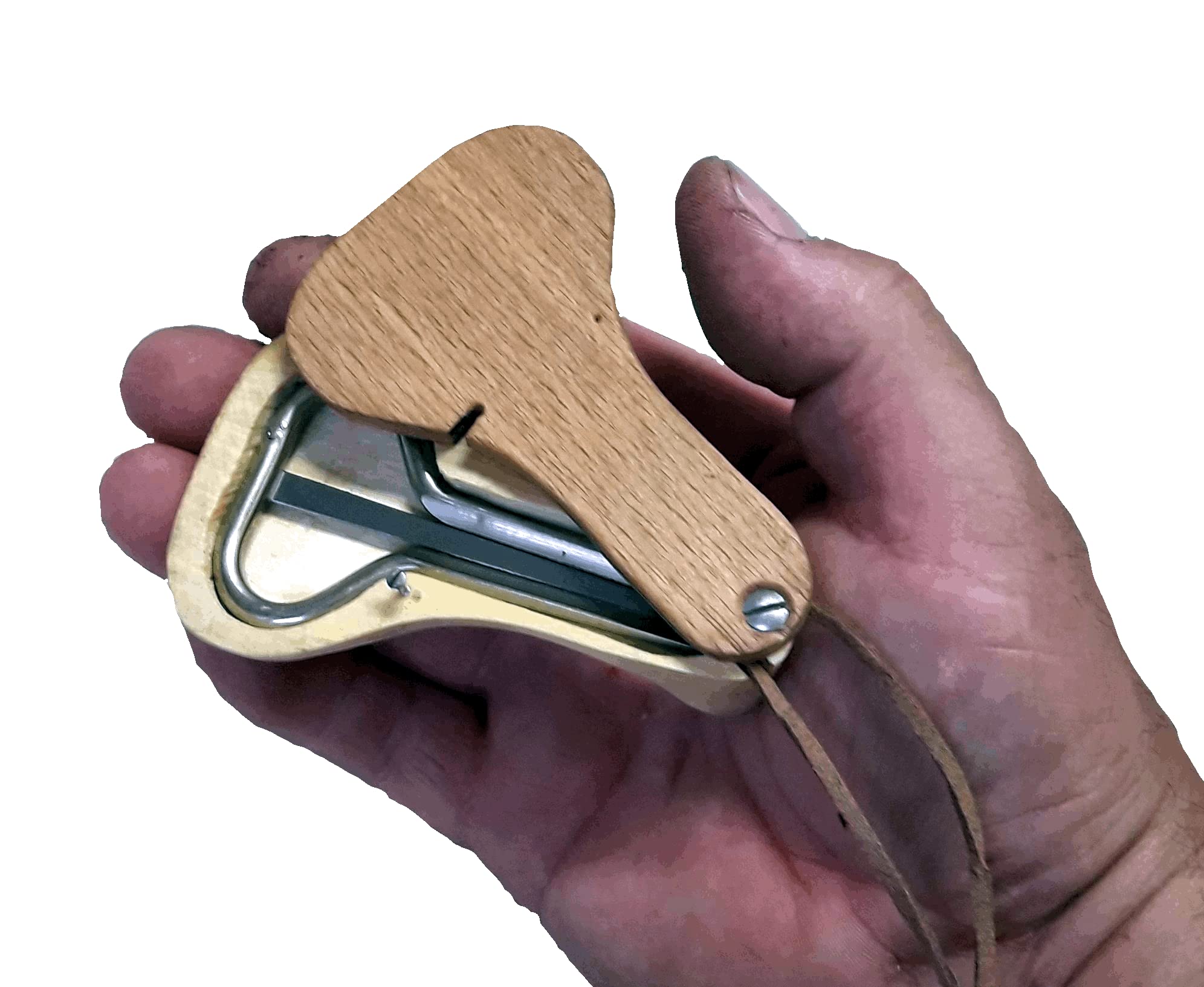 professionelle Maultrommel von Meister Schlütter (Deutschland) gestimmt in "G" in einer sehr schönen Geschenkverpackung aus Fichte