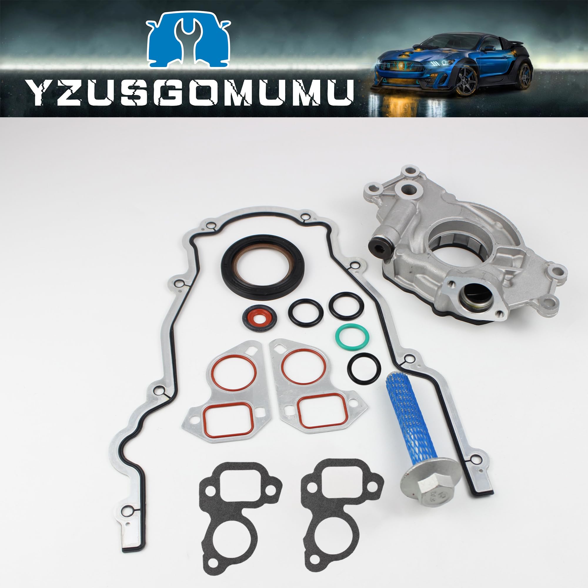 TEMSONE M295HV 大容量LSオイルポンプキット ガスケットとバランサーボルト付き GMC シボレー キャデラック ハマー ビュイック ポンティアック サーブ いすゞ 株式会社HORIKOSHI（ホリコシ）|製品情報