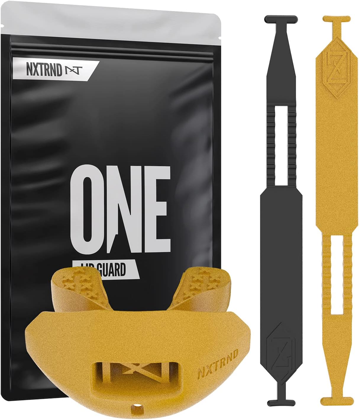 Nxtrnd One Football Mouth Guard, Mouth Guard Football, Football Mouthpiece, Football Mouth Guard Youth, Kids, & Adults, 2 Straps Included, Compatible with Braces (Light Blue) : Sports & Outdoors