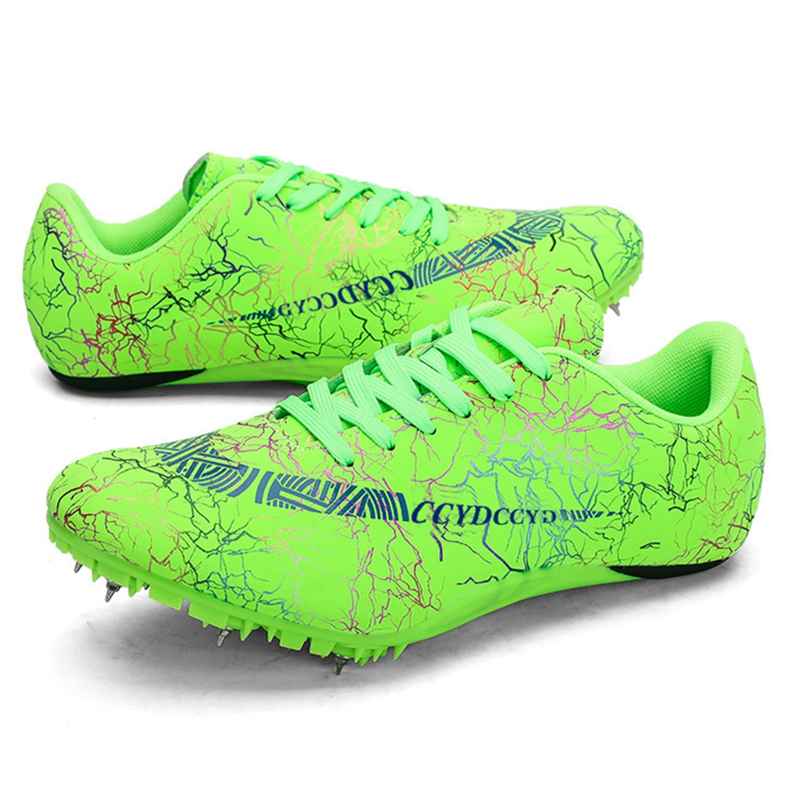 NGARY Spikes Leichtathletik 8 Nägel, Unisex Herren Damen-Leichtathletikschuhe rutschfeste Jugendsportschuhe Professionelle Sportschuh