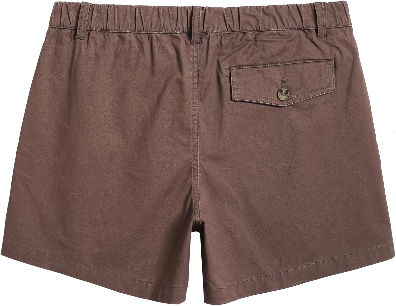 maamgic Mens Shorts Casual 4 Inch Cotton Casual Shorts for Men Elastic Waistband Mens Casual Shorts Daily Wear - Image 5