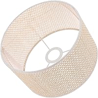 Vista 1 de E27 pantalla de lámpara tejida mimbre ratán pantalla 9.8 in mano- tejida a mano lámpara lámpara cubierta de lámpara de araña cubierta de candelabro