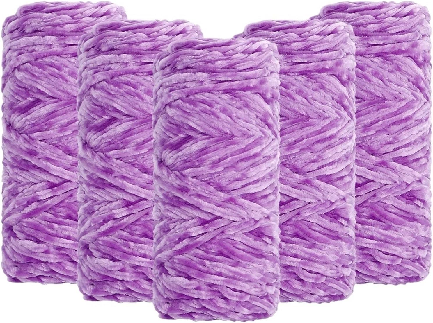 5Pcs 95g/3.35oz for Soft Throw and Blankets, Crocheting & Knitting DIY Crafts and Projects(N6-5Pcs-1Set)