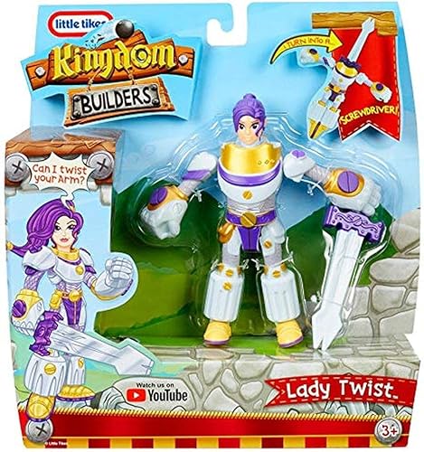 little tikes 647666 Kingdom Builders Figura Asst 2 W1, Multi