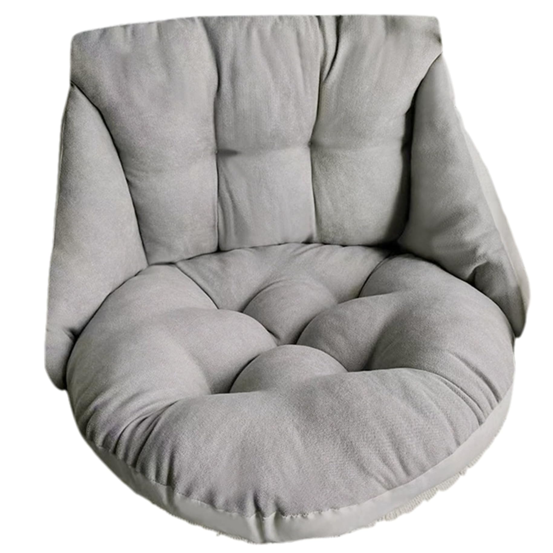Coussin de chaise d'oeuf suspendu et galette de rechange douce pour swing extérieur