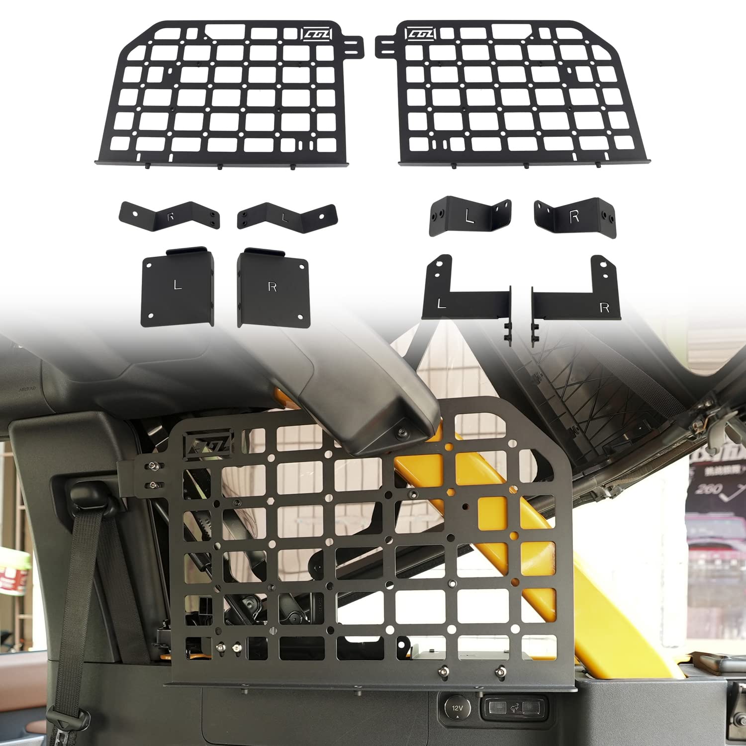 Ford Bronco Tank Storage ITrims Rear Cargo Rack For Ford Bronco 2021 ...