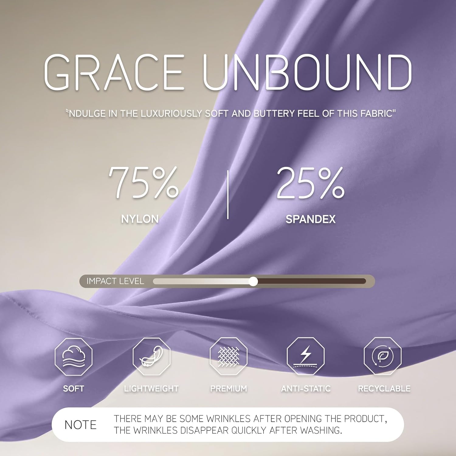 High Waisted Full Length Leggings with Pockets for Women, Tummy Control 4-Way Stretch Moisture Wicking Yoga Leggings - Image 6