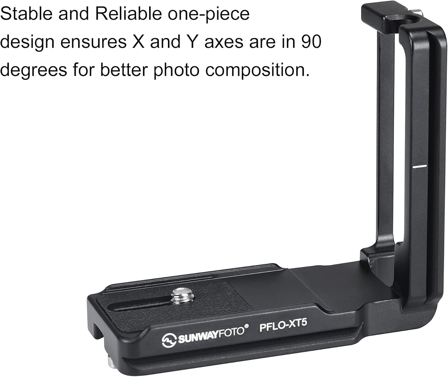 SUNWAYFOTO PFLO-XT5 L-Bracket for Fujifilm X-T5 Arca Swiss Quick Release L Plate