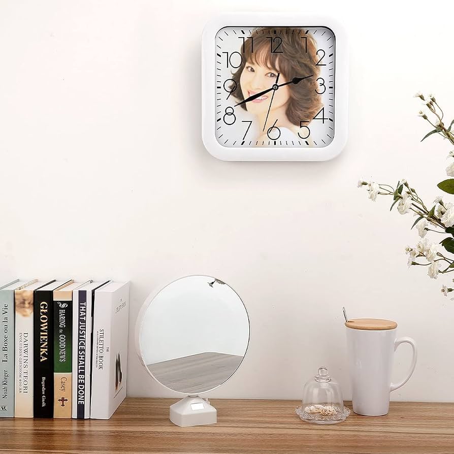 Amazon.co.jp: 松田聖子4 壁掛け時計 掛時計 モダン 掛け時計 か