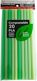 Jumbo Straws - PLA 20ct.