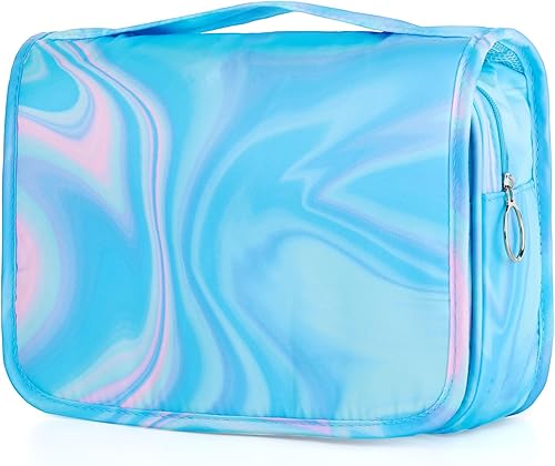 Miniatura 22 de Neceser colgante para niñas, neceser de viaje para niñas pequeñas, neceser de maquillaje cosmético impermeable, bolsa de lavado para niños pequeños