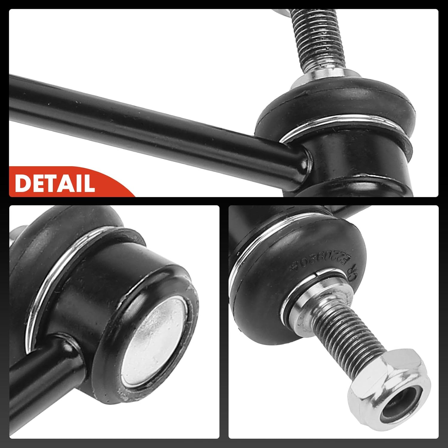 A-Premium 2 x Front Sway Bar Links Stabilizer Bar Links, Compatible with Jeep KL Series Cherokee 2014-2023