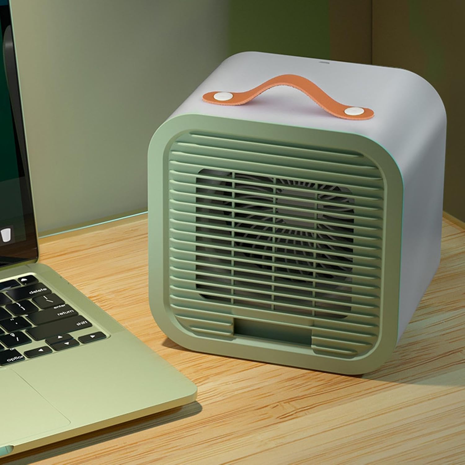 Air Conditioner Fan, Personal Cooling Rechargeable 3-Speed Summer Gadget